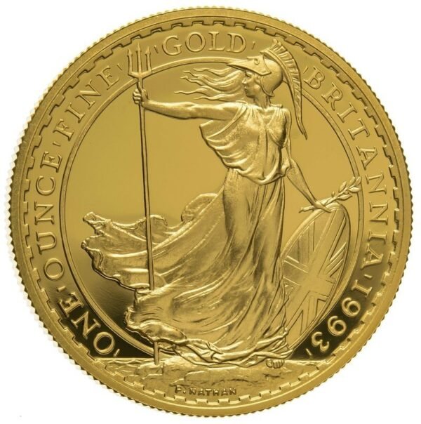 1993 1oz Proof Gold Britannia Coin NGC PF68