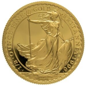 1996 Proof 1/2 oz Gold Britannia Coin