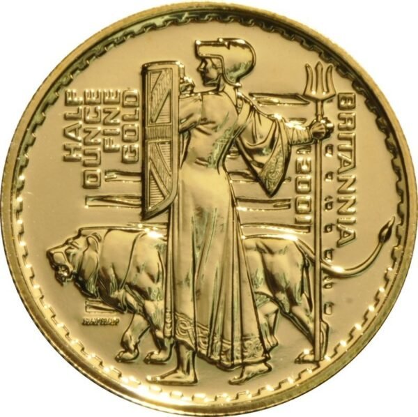 2001 1/2 oz Gold Britannia Coin