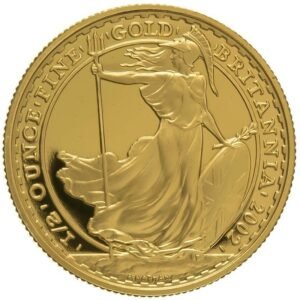 2002 Proof 1/2 oz Gold Britannia Coin