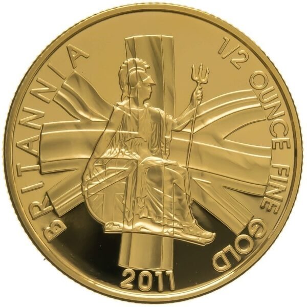 2011 1/2 oz Proof Gold Britannia Coin NGC PF69