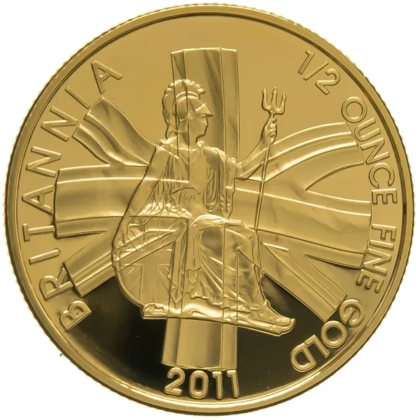 2011 1/2 oz Gold Britannia Proof Coin NGC PF70