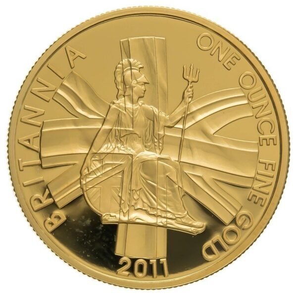 2011 Proof 1oz Gold Britannia Coin PCGS PF70