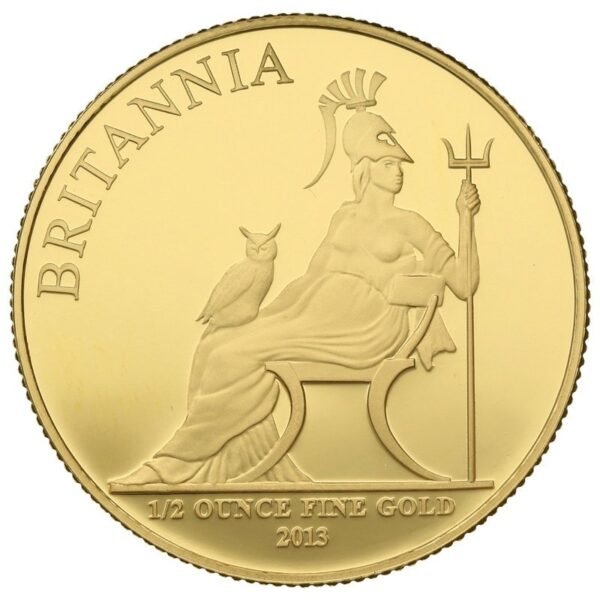 2013 Proof 1/2 oz Gold Britannia Coin
