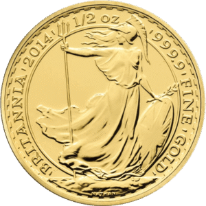 2014 Proof 1/2 oz Gold Britannia Coin