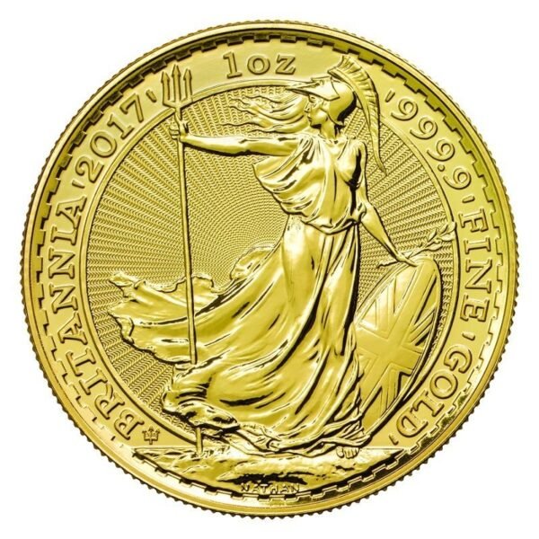 2017 1oz Gold Britannia 30th Anniversary Coin PCGS MS70