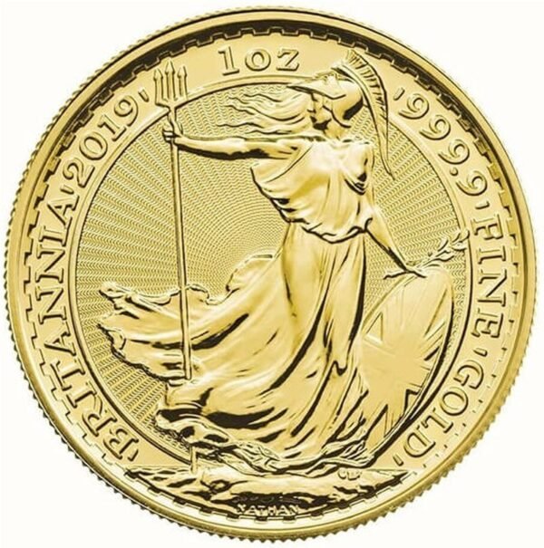 2019 Gold Britannia Coin 1oz PCGS MS70