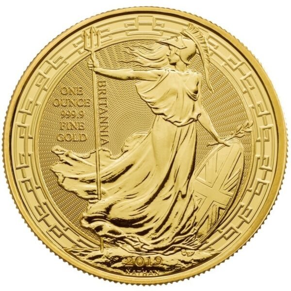 2019 1oz Gold Britannia Oriental Border Coin PCGS MS70