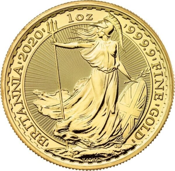 2020 Gold Britannia Coin 1oz PCGS MS70