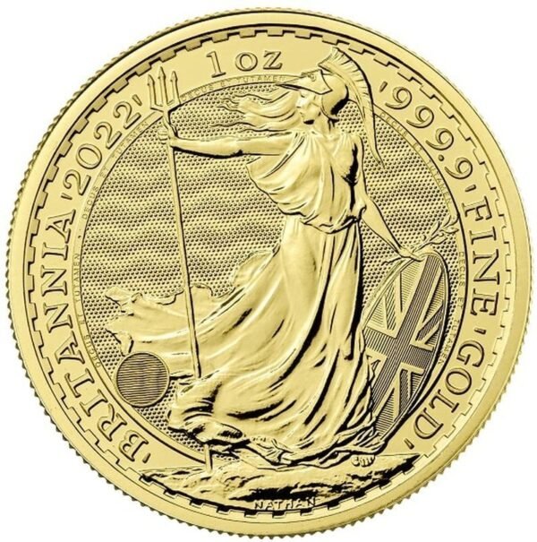2022 1 oz Gold Britannia Coin PCGS MS70