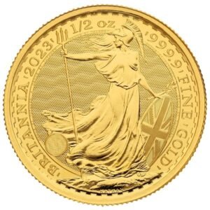 2023 1/2oz Gold Britannia Coin Queen Elizabeth II
