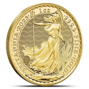 2023 1oz Gold Britannia Coin Queen Elizabeth II