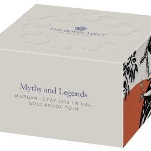 2023 Proof Morgan le Fay 1oz Gold Coin Myths & Legends Boxed